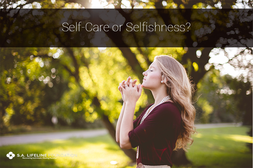 self care or selfishness