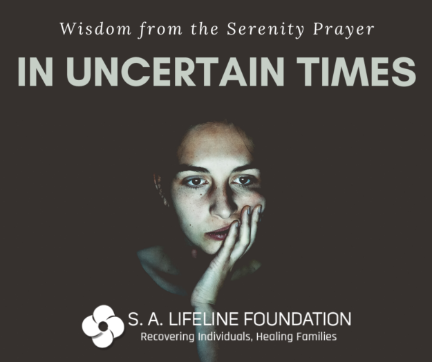 wisdom from the serenity prayer