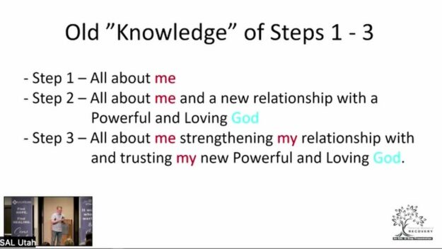 Stories of Recovery - Steps 1-3 Justin B | 2023 Conference